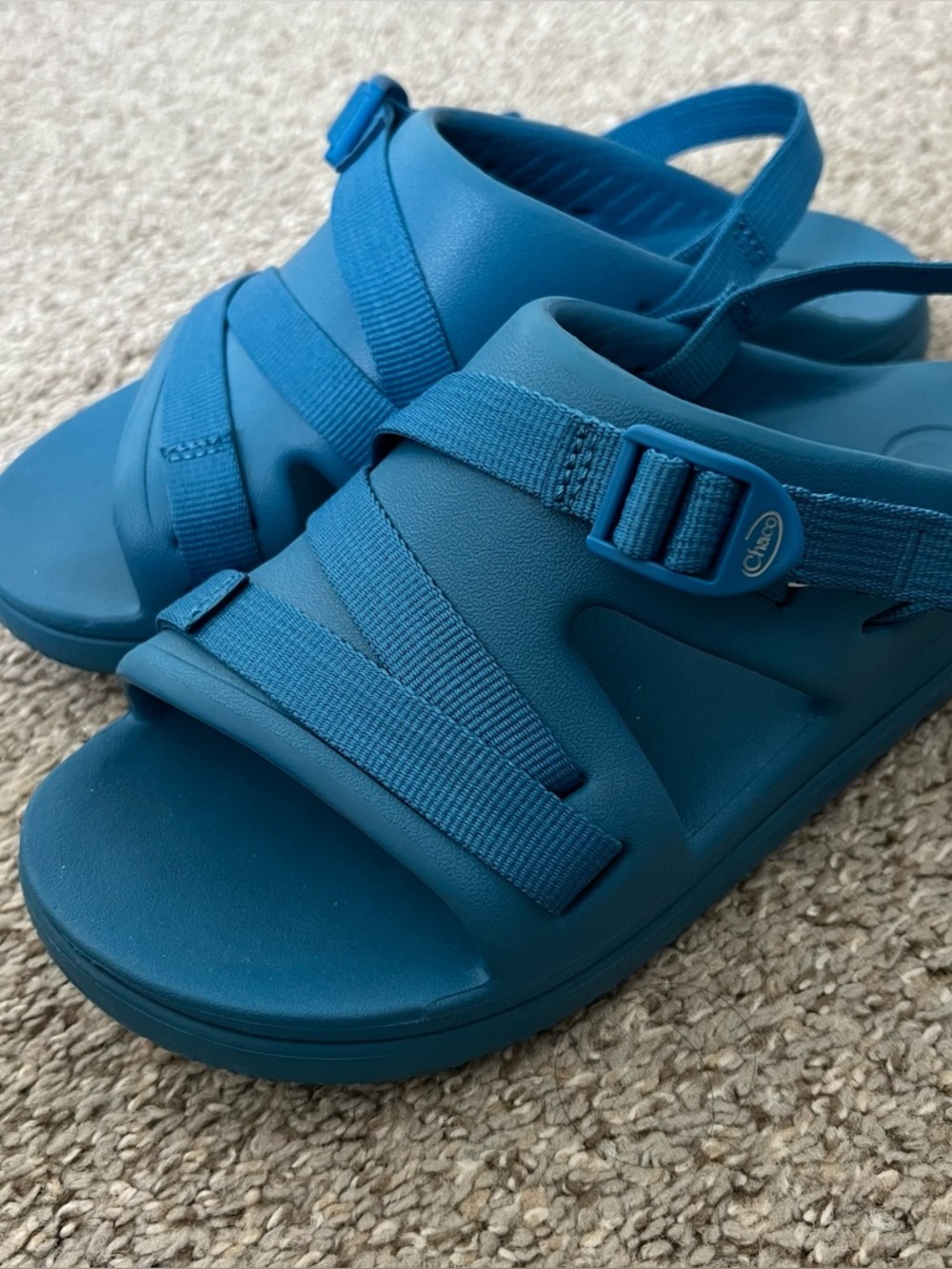 Chaco Kids Blue Adjustable Sport Sandals Size 6 Youth